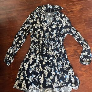 Zara floral mini sundress